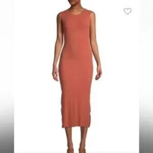 NWT REVOLVE WeWoreWhat ribbed tank midi dress XL
